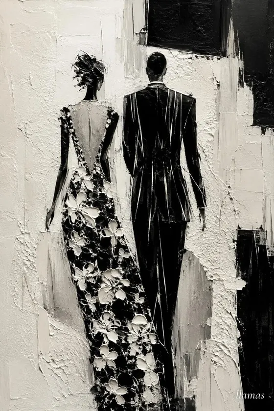 Pasarela, obra de figura de la colección Gretta Living